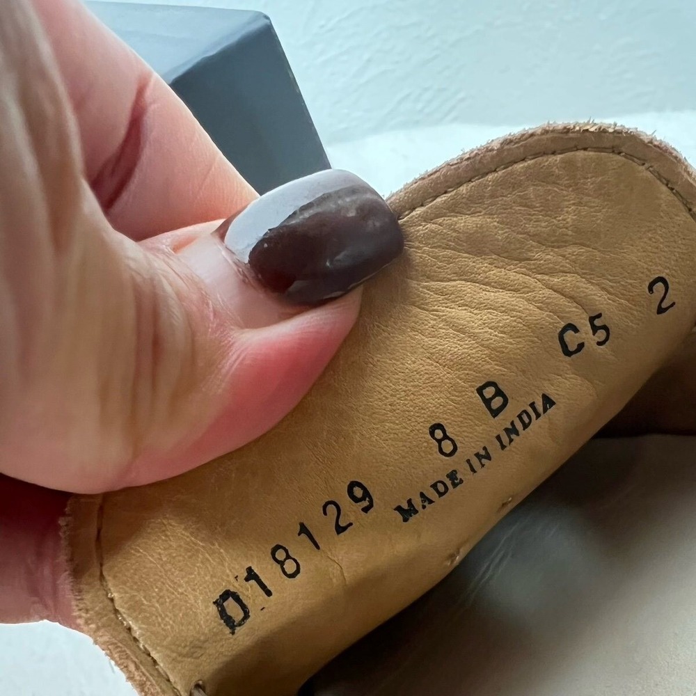 COLE HAAN Tan Suede Loafers Size 8 B - Picture 6 of 8